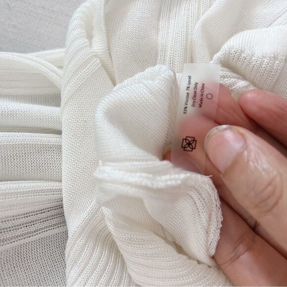 Devon Windsor Paloma Dress White - Picture 9 of 13